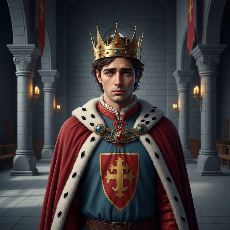 Sad Prince | Melancholic Royal Sorrow