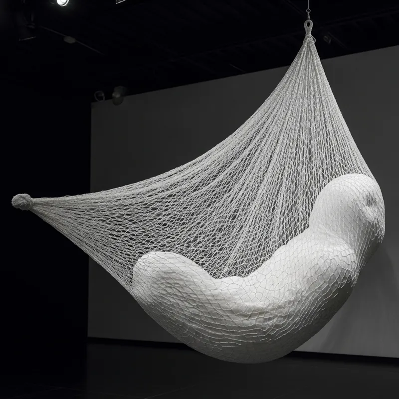 Translucent Silk Cocoon: A Unique Hammock Experience