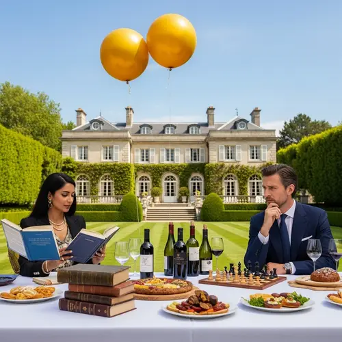 Beautiful & Lavish Lifestyle - Exquisite Mansion, Elegance, & Gourmet Delights