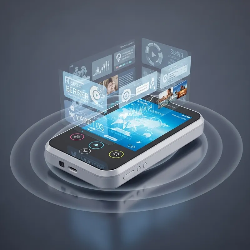 Futuristic Communication Device Revolutionizing Society's Well-being