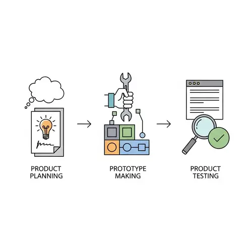 Ultra-Simple Product Development Icon | Minimalistic Design
