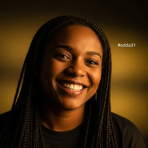 Happy Person Smiling Positively | Warm and Inviting Image