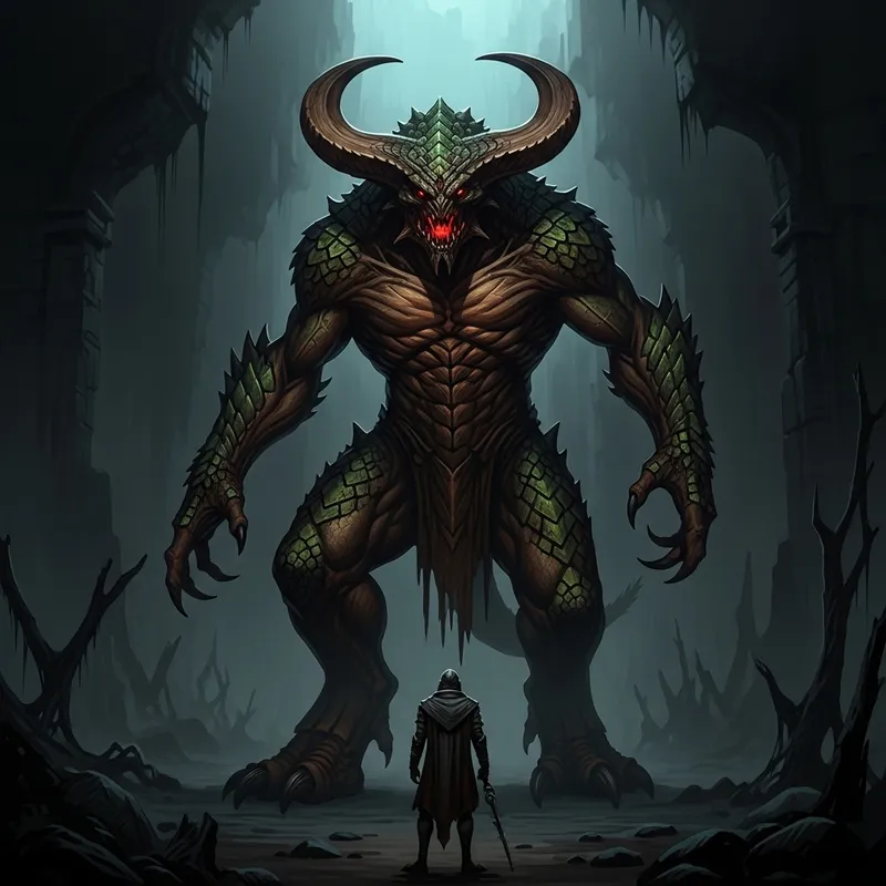 Mysterious Shadowy Monster