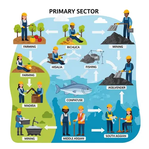 Global Contribution to the Primary Sector | Activities Illustrated