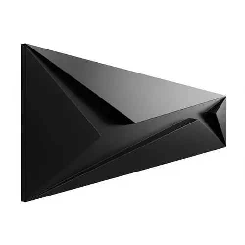 Sleek & Modern Rectangular Panel - Polyurethane 3D Render