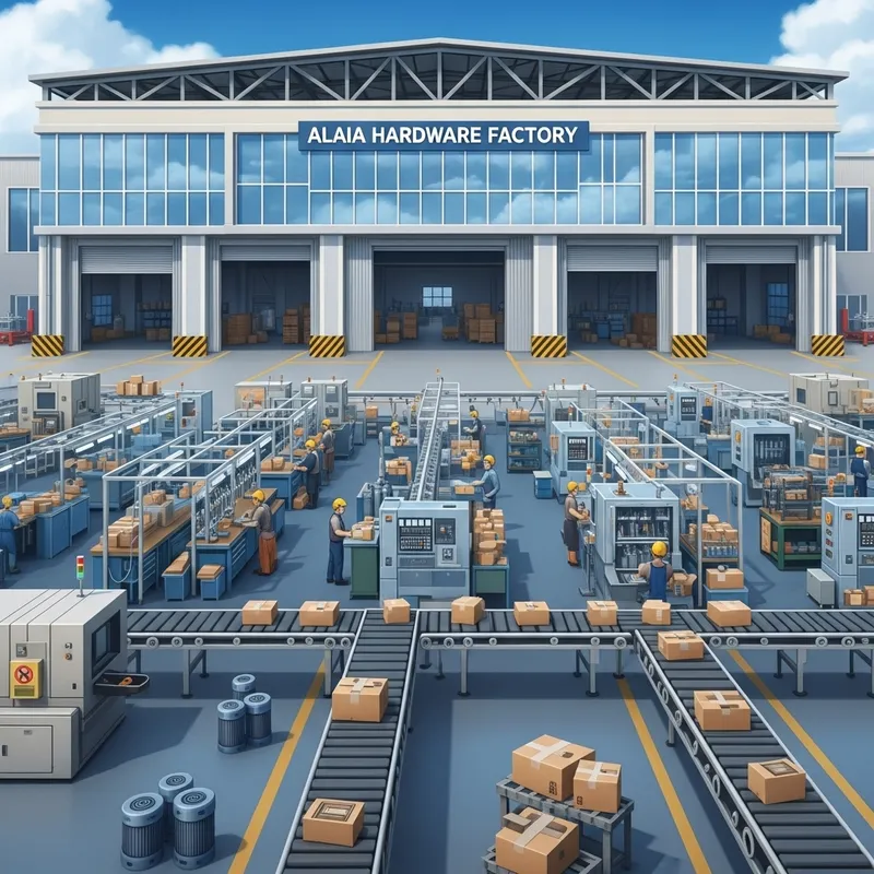 Alaia Hardware Factory: A Modern Industrial Hub