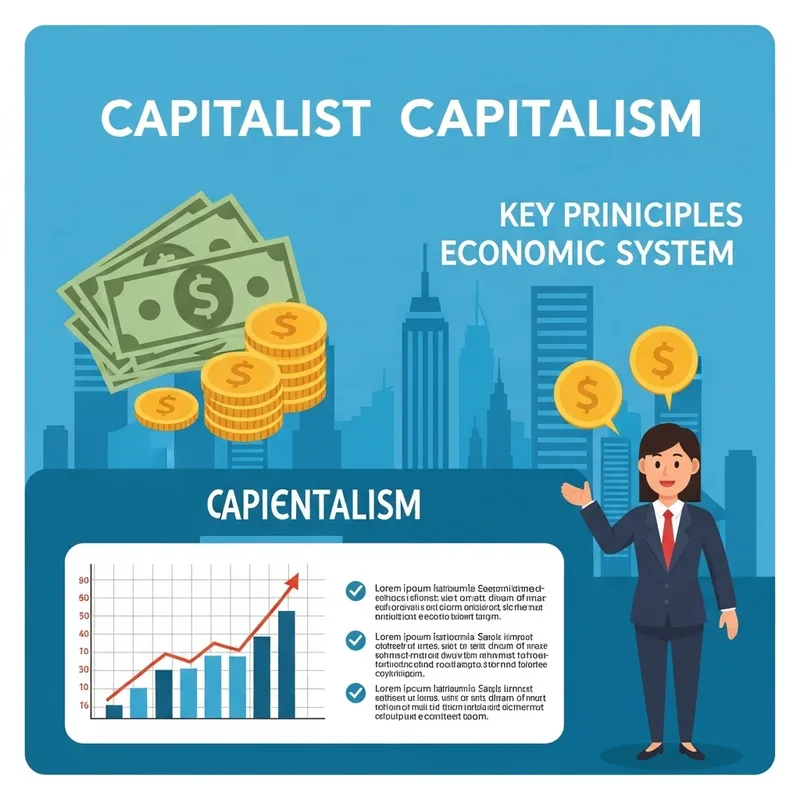 Capitalism Prosperity Poster: Economic Principles & Growth