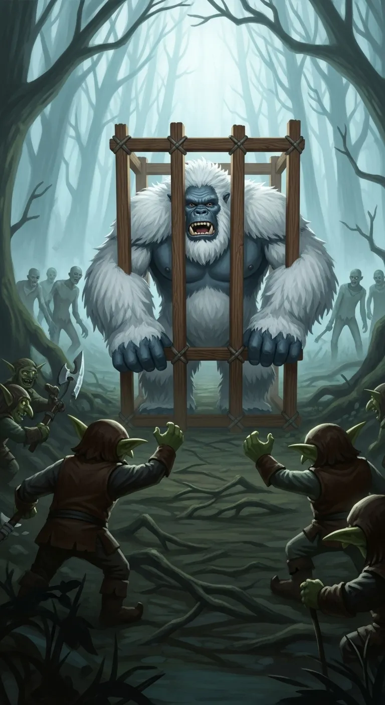 Enthralling Yeti Captivity: Goblins, Zombies - Fantasy World