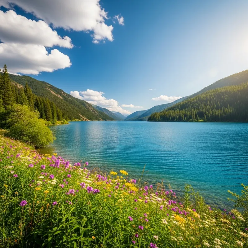 Create a Realistic Image of Nature