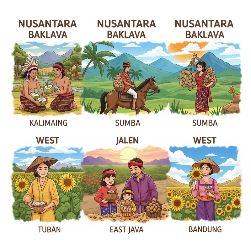 Nusantara Baklava: Capturing the Essence of Indonesia's Cultural Richness Nusantara Baklava: Capturing the Essence of Indonesia's Cultural Richness