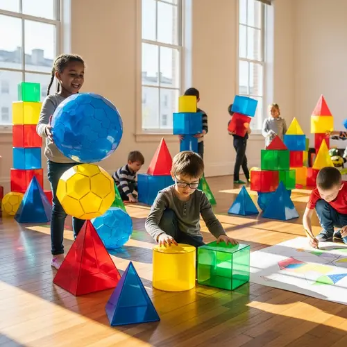 Abstract Geometry for Kids: Creative Learning Activities