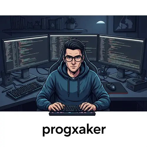 Professional Gamer Profile Picture - progxaker: Coding and Gaming Setup