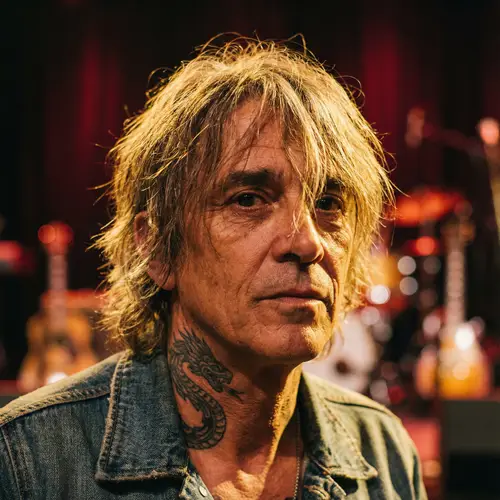 Passionate Musician Headshot - A Cinematic Portrait