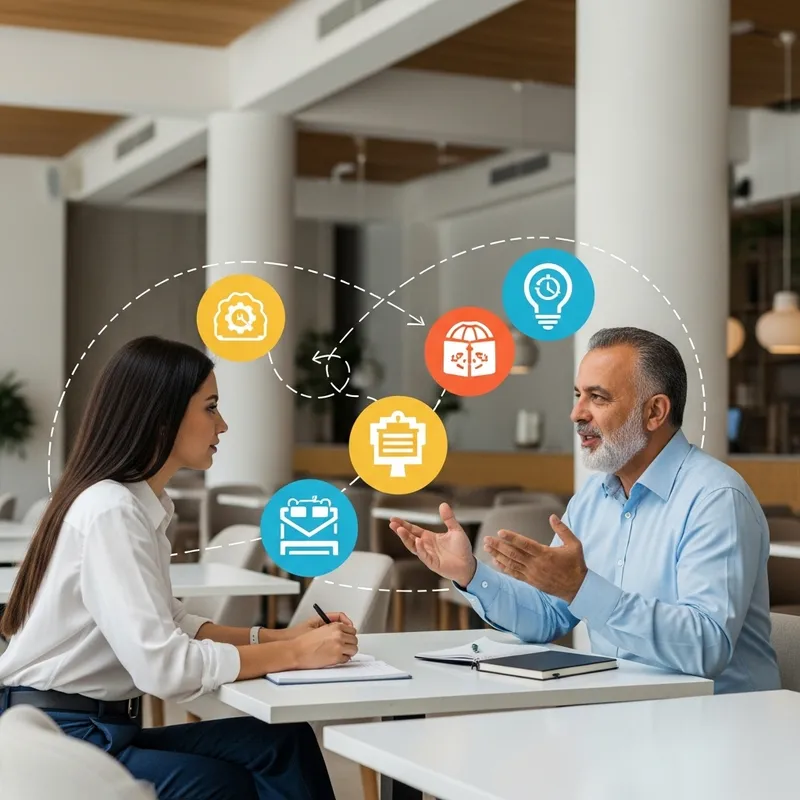 Dynamic Life Coaching Scene: NLP Techniques Explained