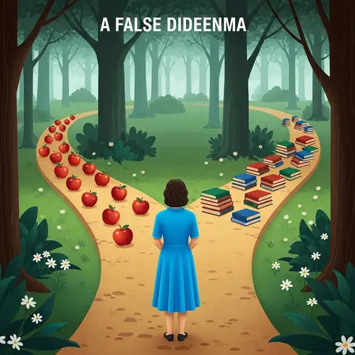 Understanding False Dilemma: Choices Beyond Limits