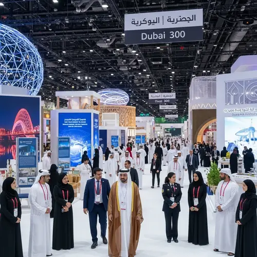 Dubai Expo: International Exhibition with Sheikh and Global Representatives