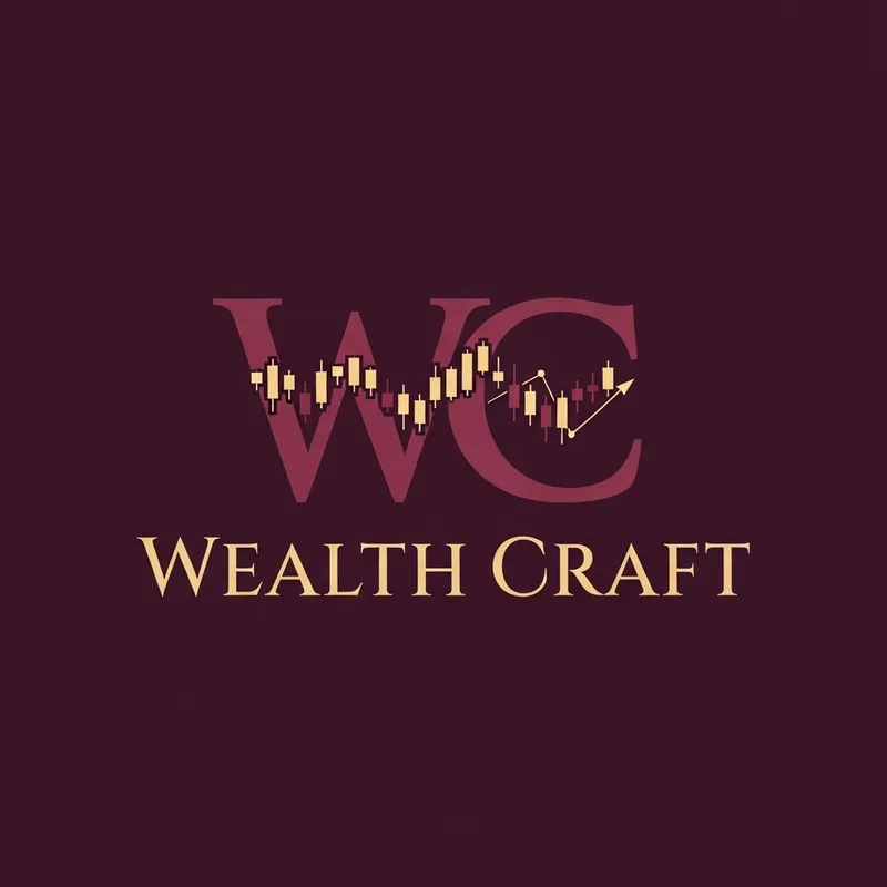 Wealth Craft | Elegant Logo Design with WC Initials