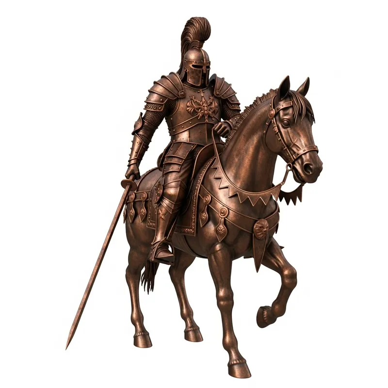 The Terrible Copper Horseman: A Fearsome Figure