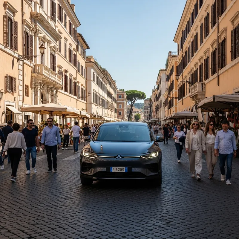 Roma Electric Car: A Modern Ride Through Historic Beauty