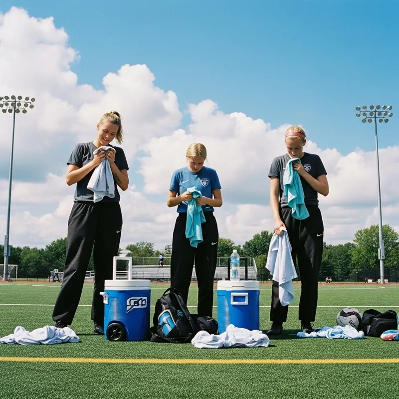 Joyful Moments After High School Soccer Class Joyful Moments After High School Soccer Class