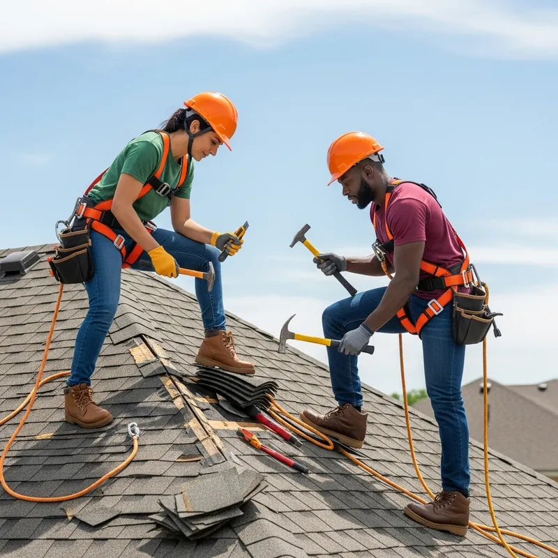 Expert Roofer Ensuring Home Safety – Top Standards