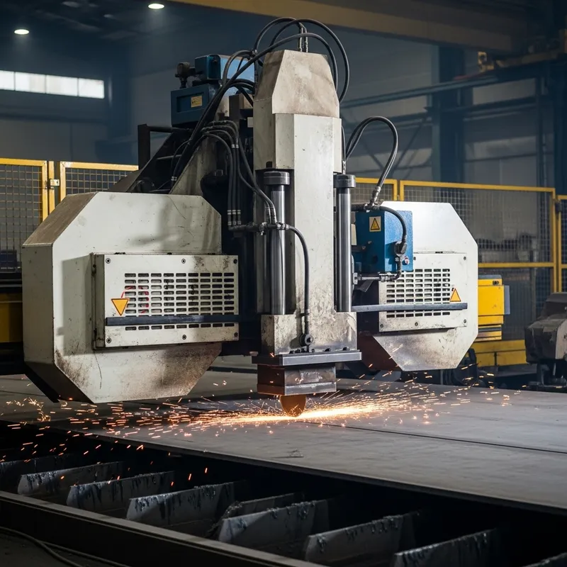 Industrial Steel Cutter Machine - Precision Cutting