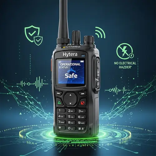 Hytera PD506 UL913 Intrinsically Safe Two-Way Radio | Techno Design