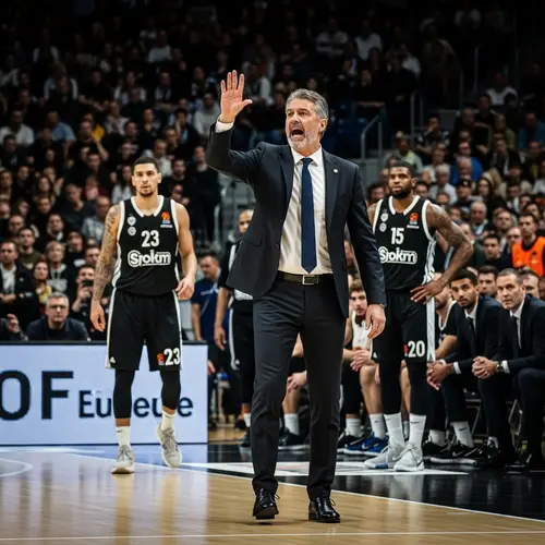 Experienced Coach Leading Euroleague Basketball Team to Success