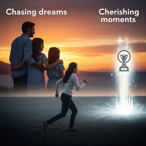 Chasing Dreams vs Cherishing Moments