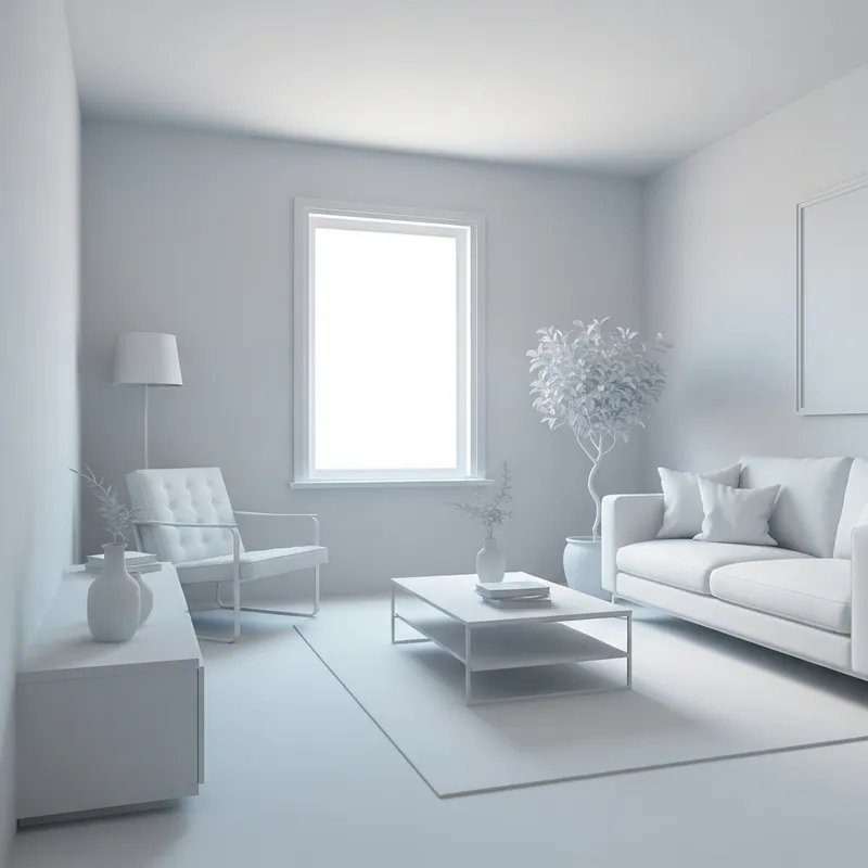 Mas Minimalista - Modern Monochrome Room Design