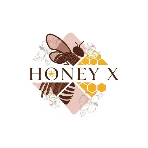 Honey X: Beauty Logo Design for Inclusivity