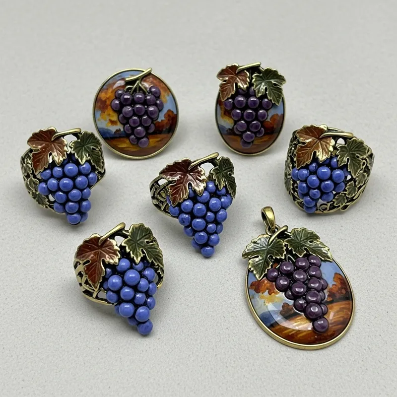 Pavel Kuznetsov Inspired Jewelry Collection | Artistic Earrings, Rings, Pendants