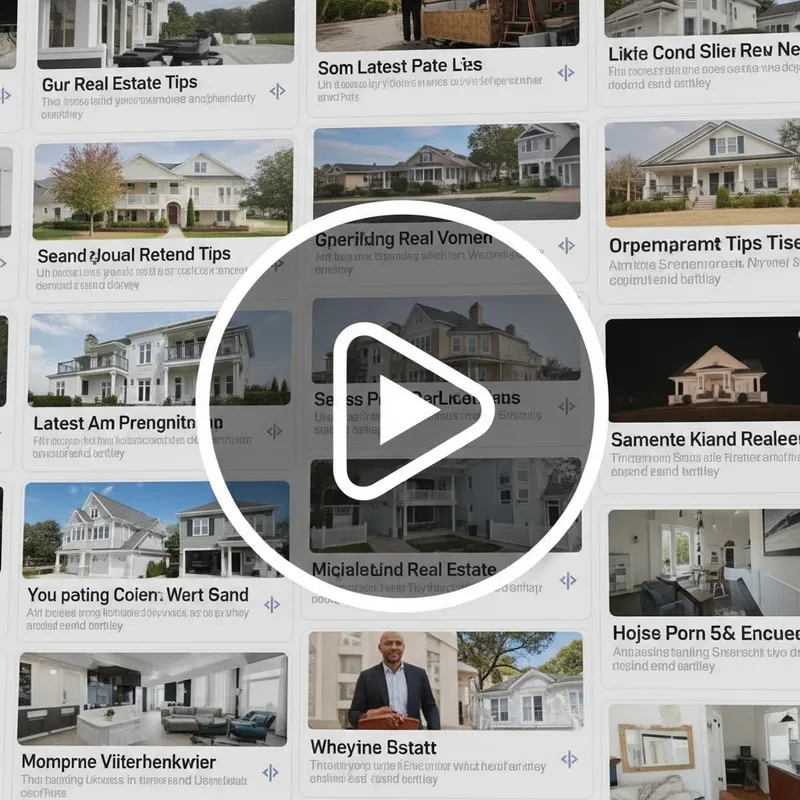 Play Button for Real Estate News | Trending Property Updates
