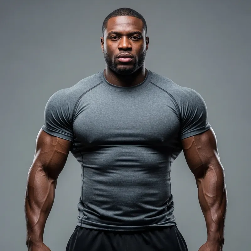 Muscular Man Showcasing Unmatched Strength