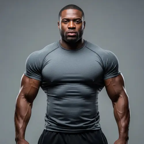 Muscular Man Showcasing Unmatched Strength