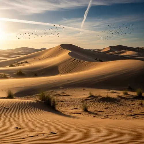 Abstract Desert Landscapes Art | Dream-like Interpretation