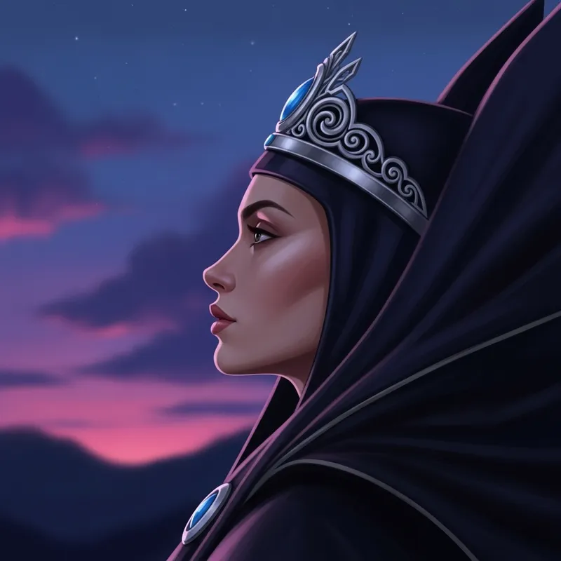 Sophisticated Regal Figure | Ethereal Digital Painting