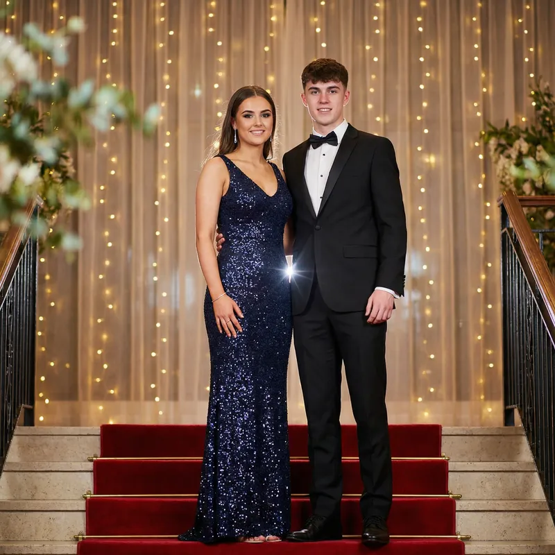 Glamorous Prom Portraits for Unforgettable Nights