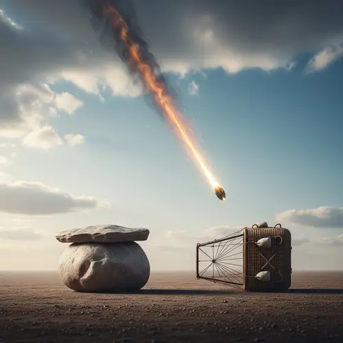 Impending Intersection: Object Falling from the Sky