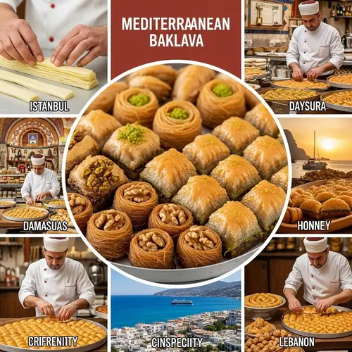 Mediterranean Baklava: A Heritage Journey Through Istanbul, Damascus, Greece & Lebanon