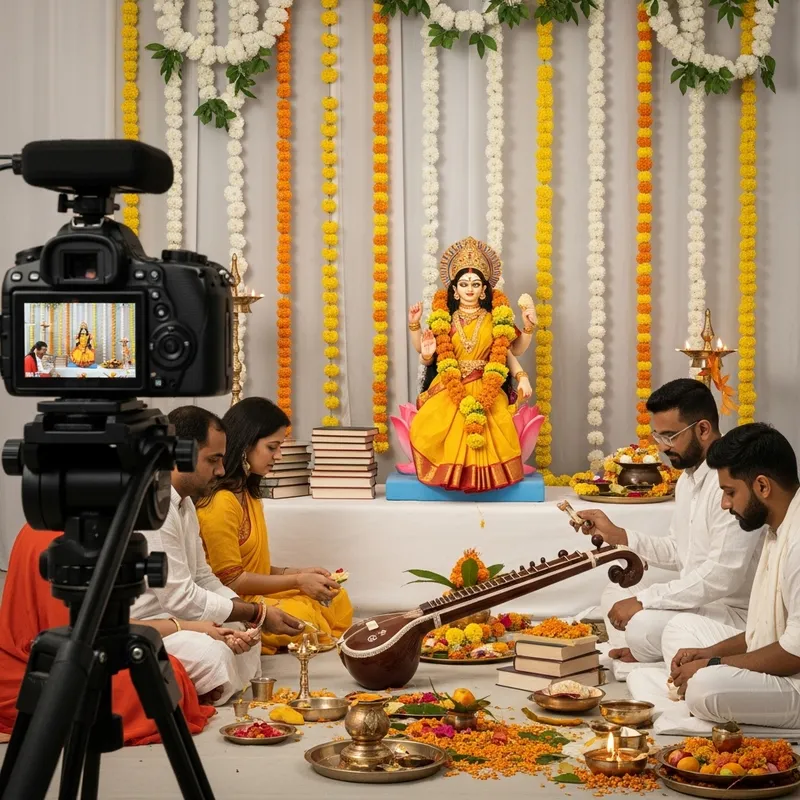 Celebrate Saraswati Puja in a Mesmerizing Minivlog Celebrate Saraswati Puja in a Mesmerizing Minivlog