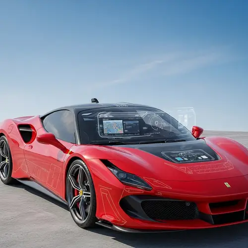 Ferrari with Advanced Tech: Luxury Meets Innovation