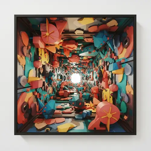 Imaginary Abstract Photo Representation | Surreal Shapes & Colors