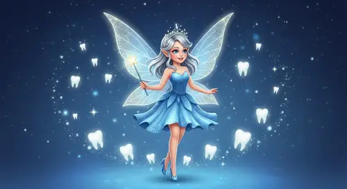 Tooth Fairy Character Illustration