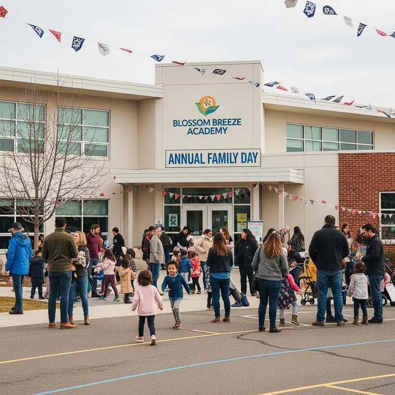 Annual Family Day Celebration at Blossom Breeze Academy in February Annual Family Day Celebration at Blossom Breeze Academy in February