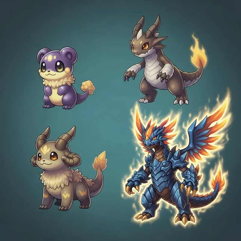 Pokémon Evolution: From Cute to Majestic Creature