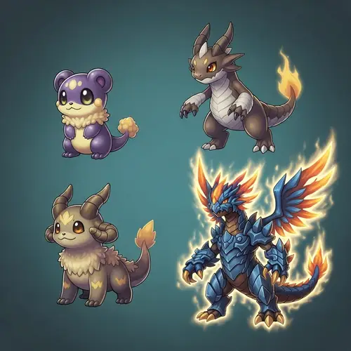 Pokémon Evolution: From Cute to Majestic Creature
