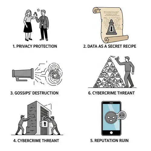 Privacy Protection, Data Secrets, Cyber Threats & Reputation Ruin