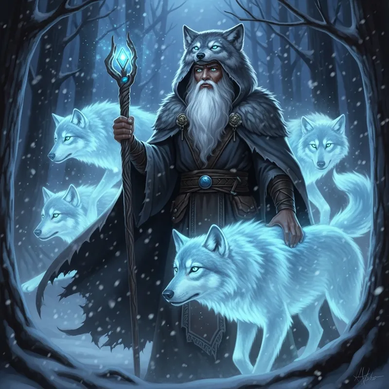 Wolf Wizard: A Mystical Journey Through Magic