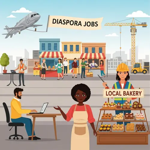 Diaspora Jobs in Africa: Diverse Occupations and Markets